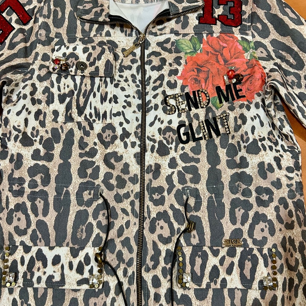 Leopard Print Jacket - image 3